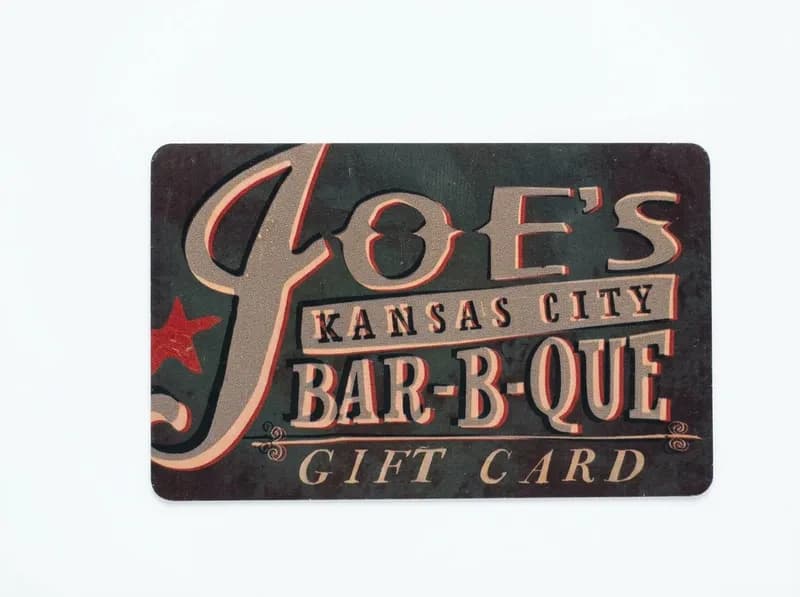 Joe's Kansas City Bar-B-Que $50 Gift Card, primary view