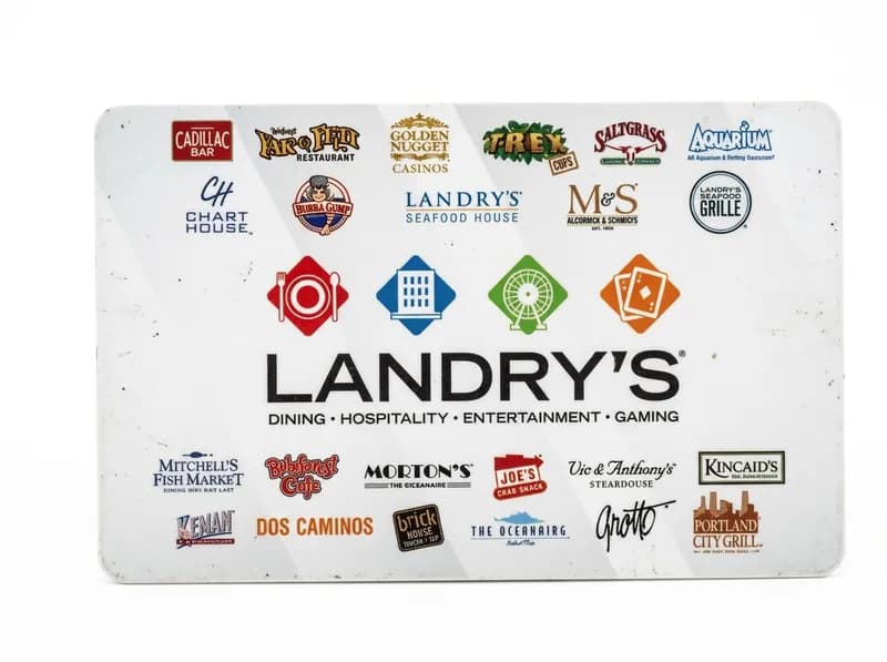 Landry's Dining $50 Gift Card, primary view