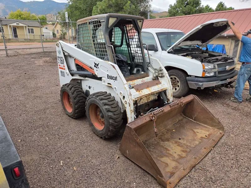 Bobcat S160 Skid-Steer Loader – Kubota Diesel – 3,450 Hours – Starts and Runs, primary view