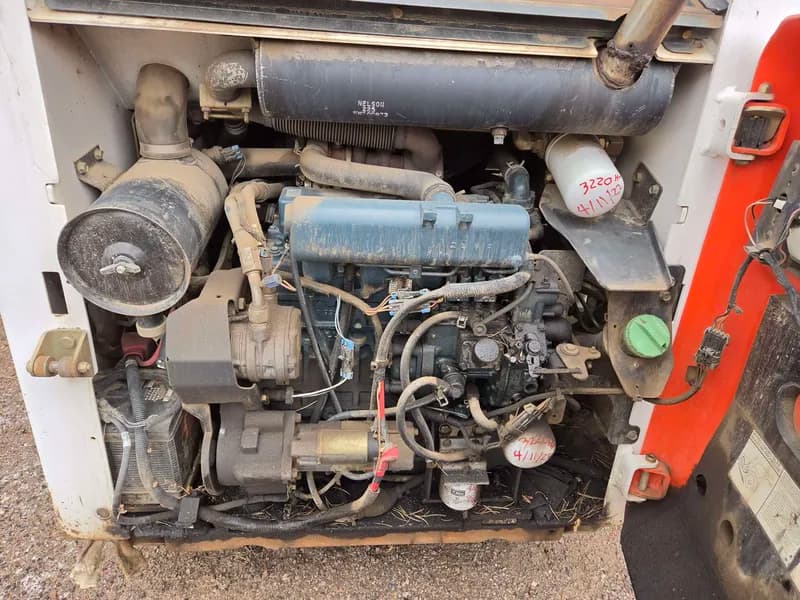 Bobcat S160 Skid-Steer Loader – Kubota Diesel – 3,450 Hours – Starts and Runs, view 9