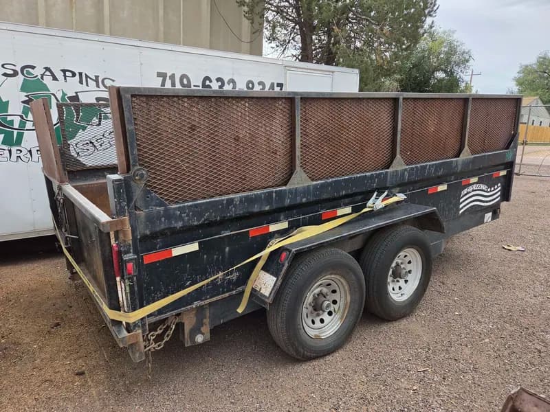 2007 Trav-A-Long Tandem-Axle Dump Trailer – 15,555 lb GVWR – Clean Title, interior view