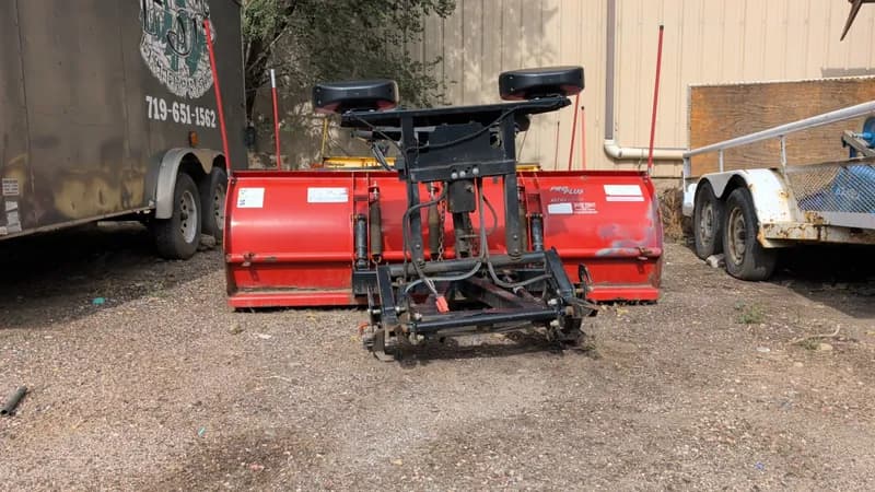 Western Pro Plus 8ft Snow Plow w/ Quad Attachment, primary view