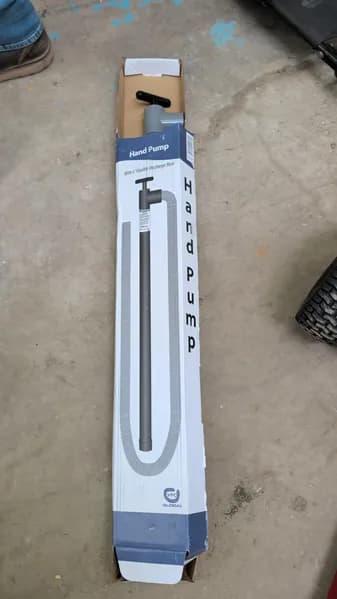 Hand Pump with 5 ft Flexible Discharge Hose, primary view