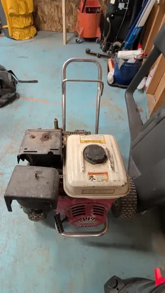 Honda GX630 Pressure Washer with Wheeled Frame, primary view