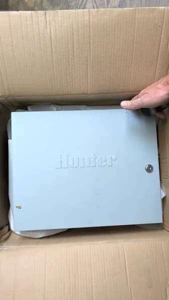 Hunter ACC-99D Irrigation Controller 99 Station, side view