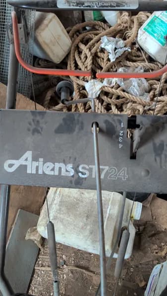 Ariens ST724 7HP Snow Blower, side view