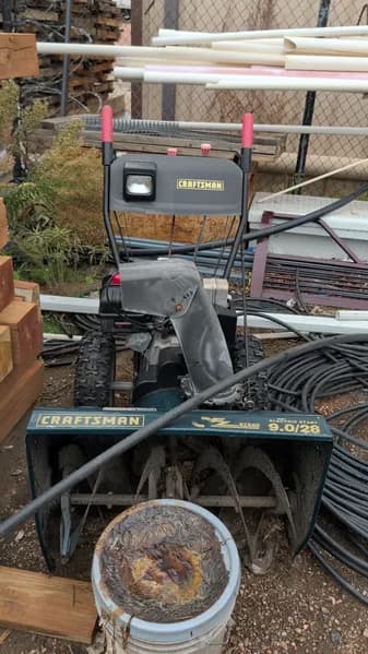 Craftsman 9.0/28 Electric Start Powered Steering Snow Blower, primary view