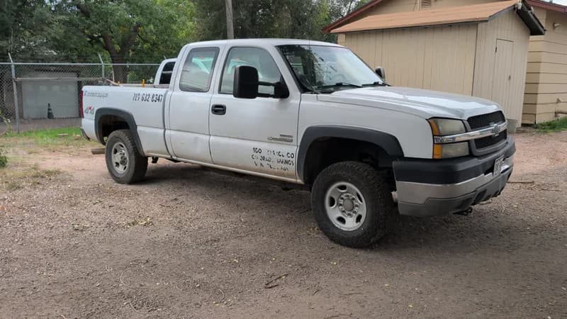 2003 Chevrolet Silverado 2500HD 4x4 – 6.6L Duramax Diesel – 153K Miles – Clean Title, view 8