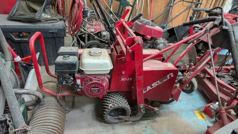 Claussen SC-18 Walk-Behind Sod Cutter w/ Honda Engine, primary view