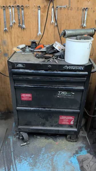 Husky Tool Storage Cart w/ Hand Tools & Accessories, primary view
