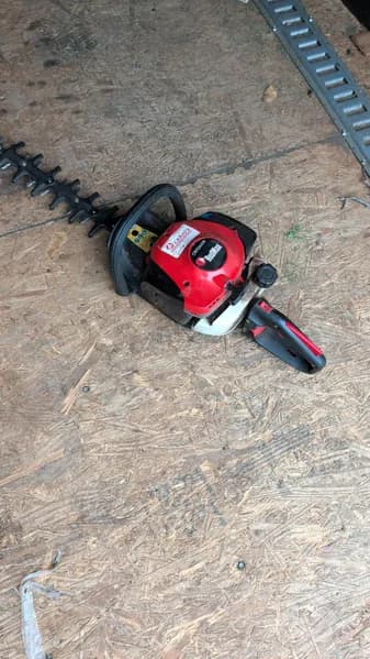 RedMax CHT260OR Gas Powered Hedge Trimmer, rear view