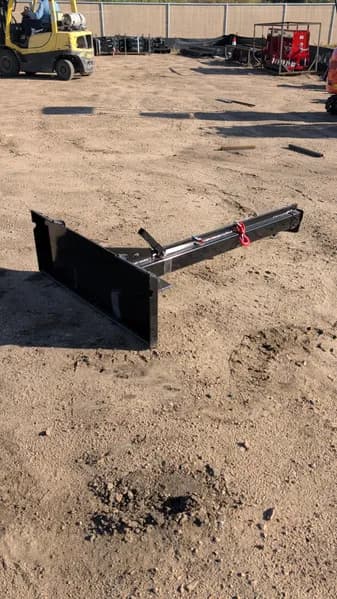 Skid Steer Telescopic Boom Attachment Model: STB47, rear view