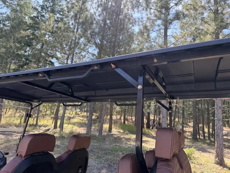 Unused Captok Electric Off-Road Golf Cart 6-Person GC42S 60V - Unassembled - (Blue), view 11