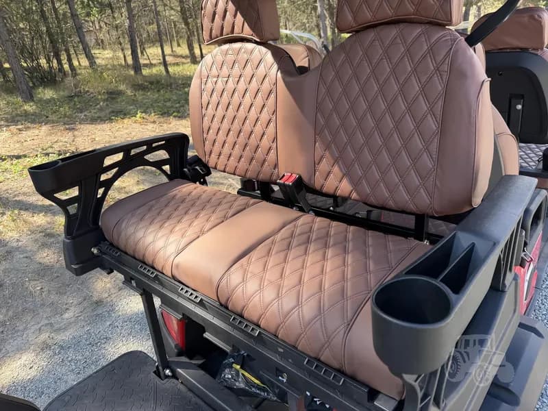 Unused Captok Electric Off-Road Golf Cart 6-Person GC42S 60V - Unassembled - (Blue), view 8