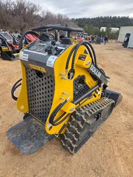 Unused SDLL60 Mini Skid Steer Loader, side view