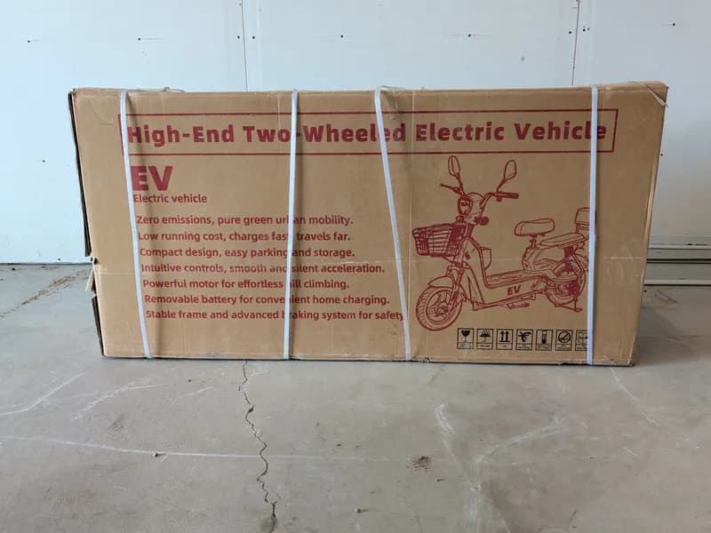 IREV Electric Scooter (Unassembled in box) (Grey), primary view