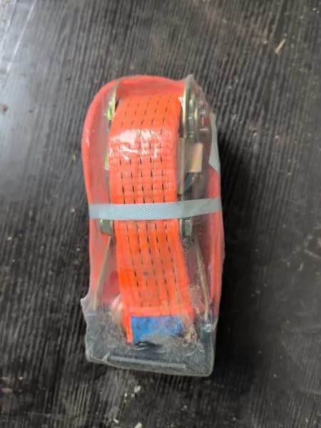 10 - 5m Orange Polyester Ratchet Tie-Down Strap 11,240 lb Break Force, primary view