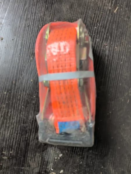 10 - 5m Orange Polyester Ratchet Tie-Down Strap w/ 5,620 lbf Lashing Capacity, primary view