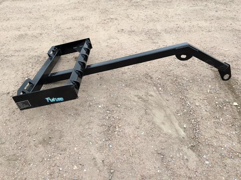 Skid Steer Tree Boom Attachment TB72 72in, side view
