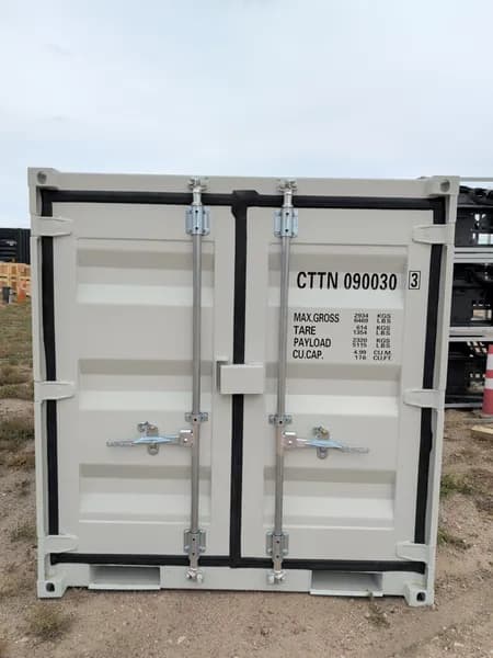 9ft Shipping Container Office/Storage w/ Window & Door, primary view